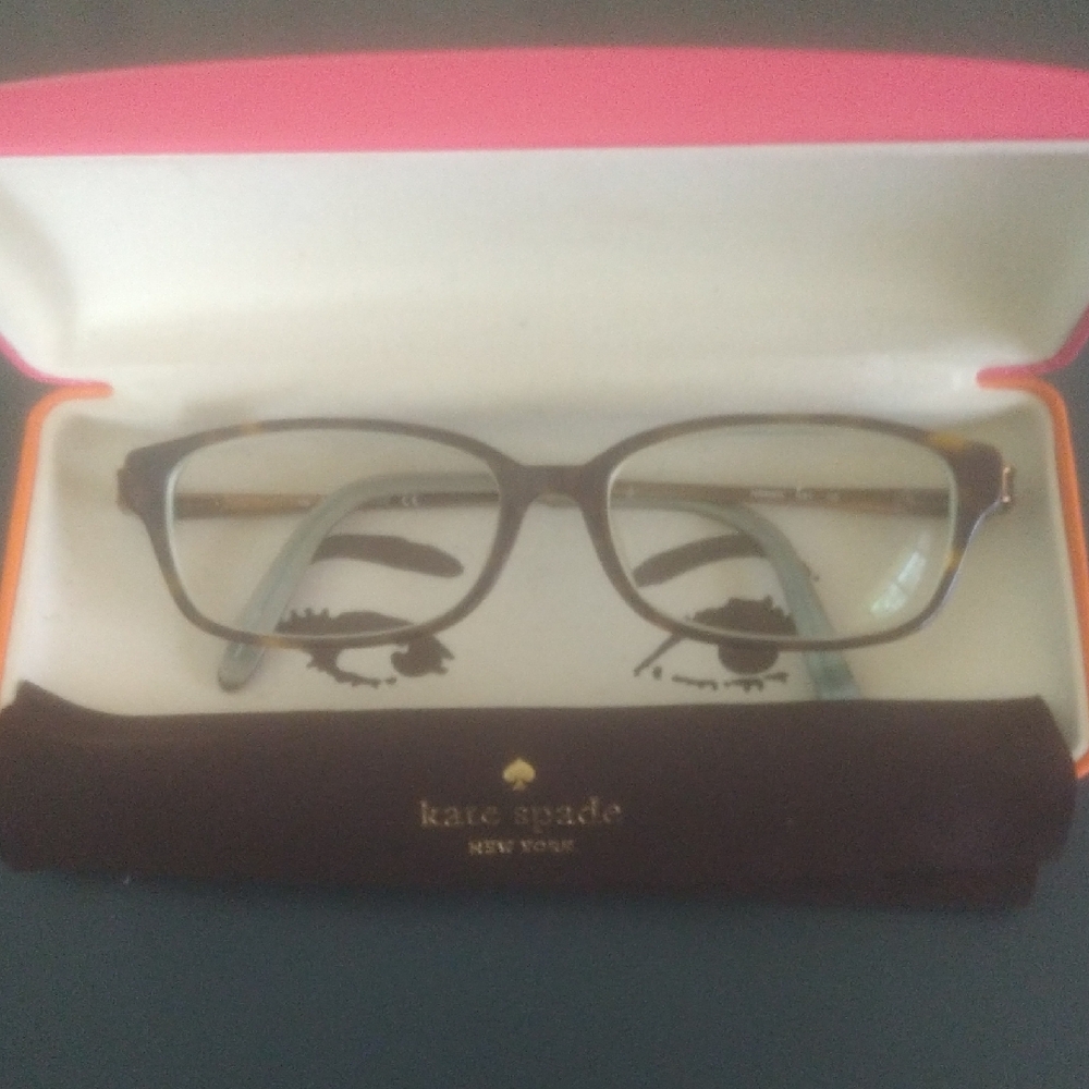 Kate Spade Black and Gray Eyeglasses